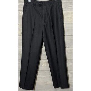 Louis Vuitton Black Trousers Mens 30 Suit Pants Chinos Flat Front